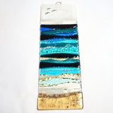 Fused glass art - seascape - Fired Creations
